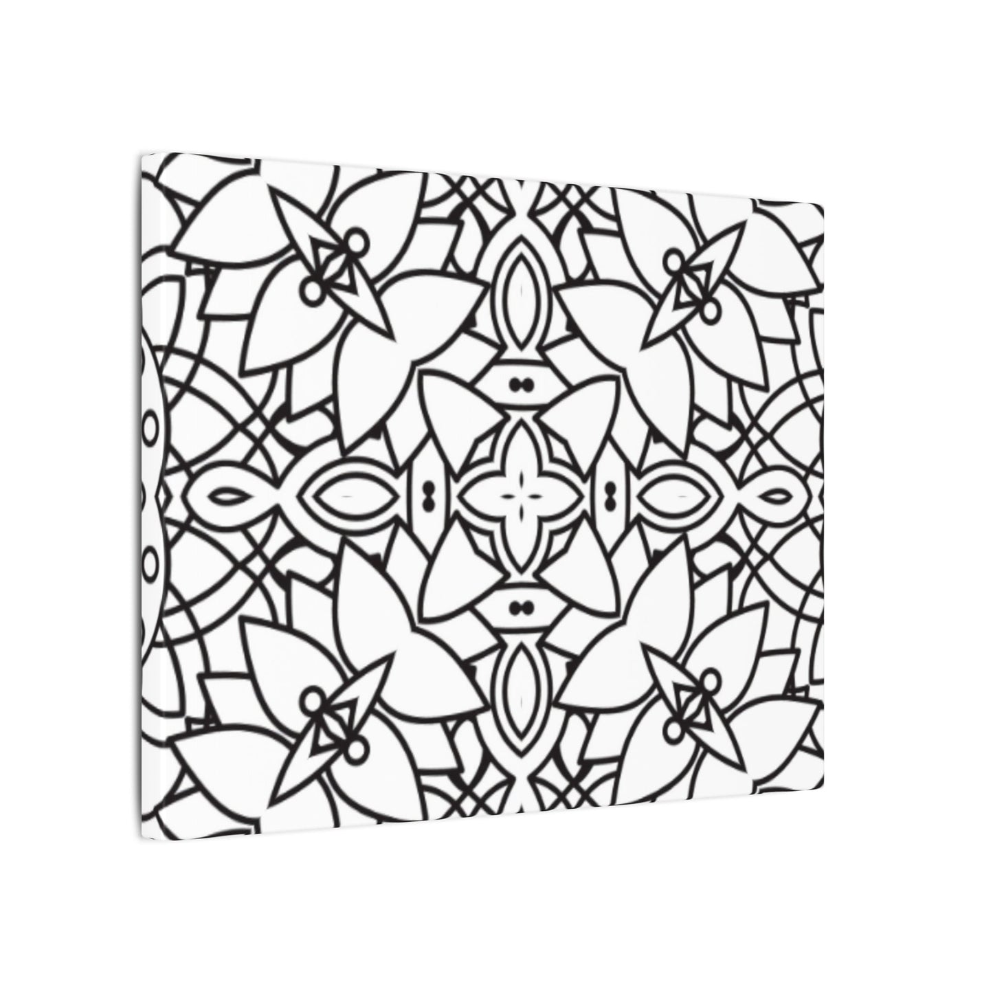 Paint-Your-Own Mandala Canvas Design #2, Stretched, 0.75" (Multi-Size)