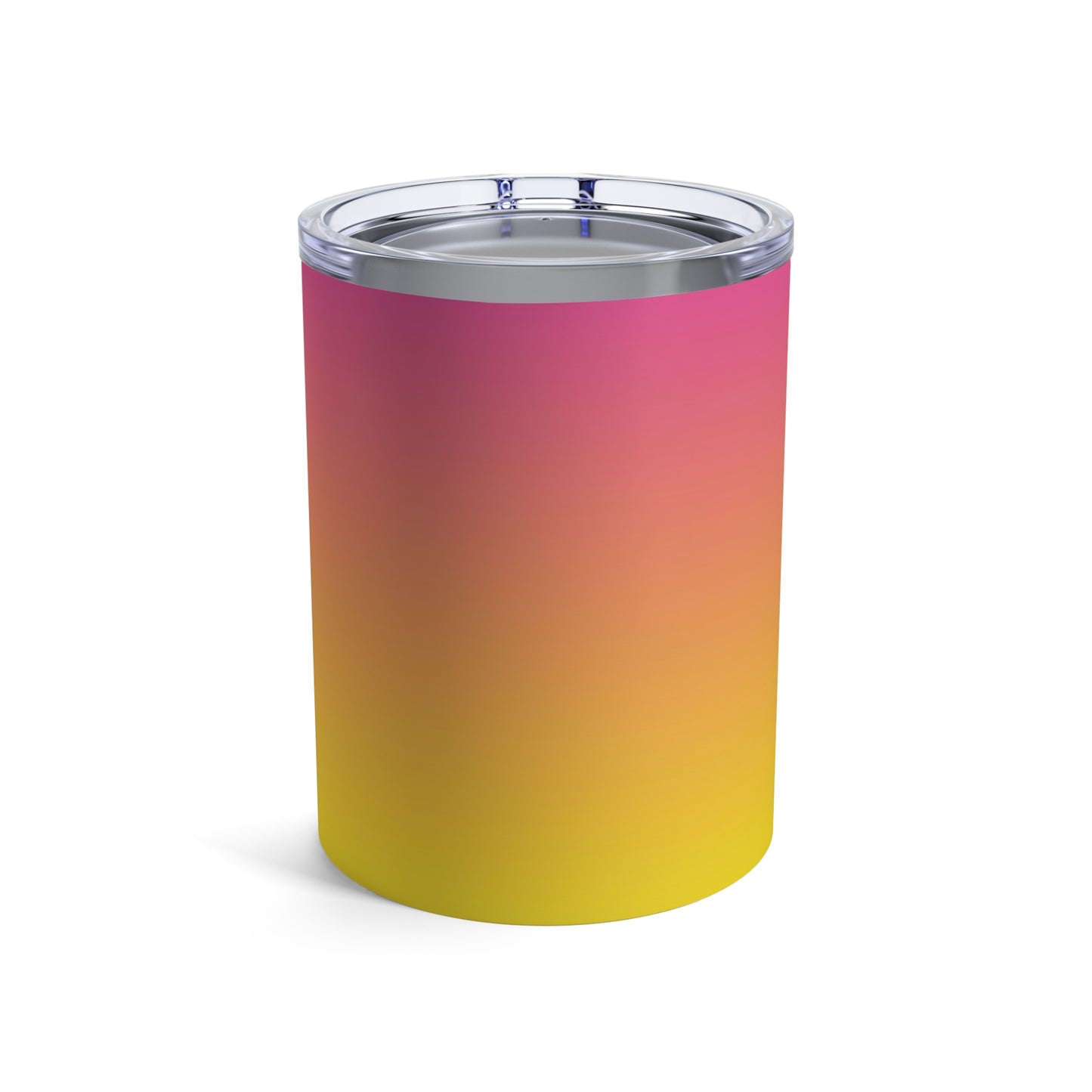 Pink to Yellow Ombre Gradient Tumbler — 10oz Insulated Stainless Cup