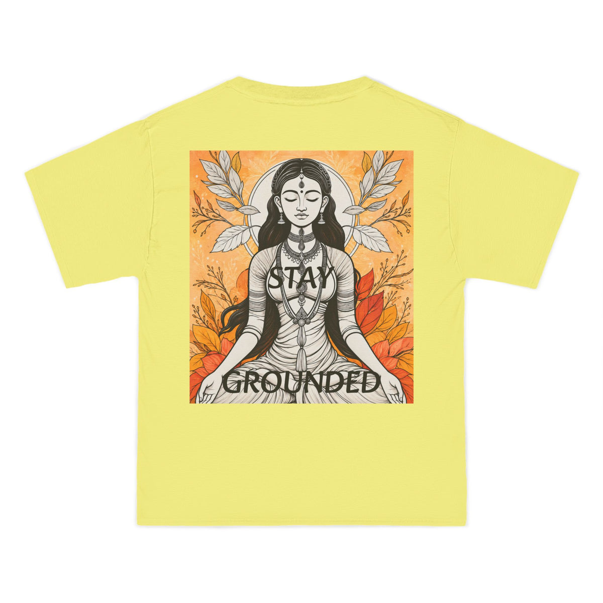 DECODED | STAY GROUNDED Unisex Beefy-T® short-sleeve T-shirt