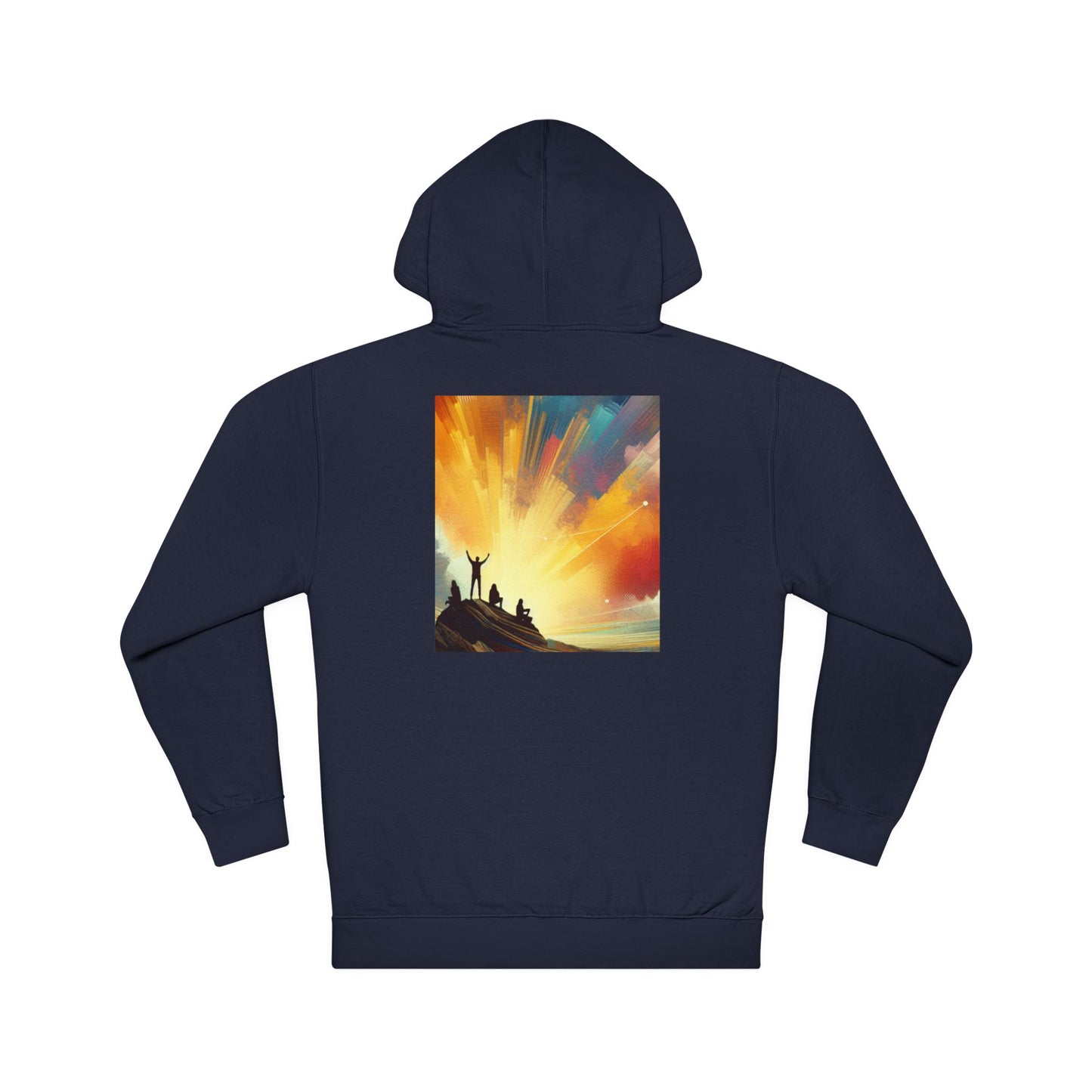 NO CODE | STAY ADVENTUROUS | Unisex Hooded Sweatshirt