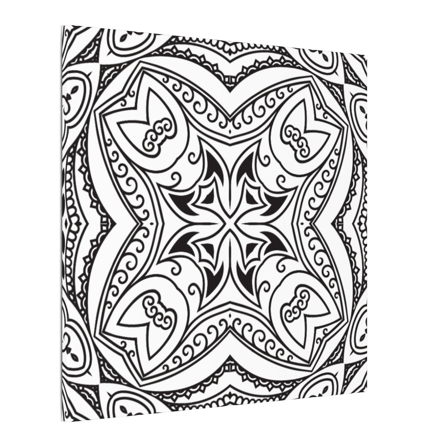 Paint-Your-Own Mandala Canvas Design #13, Stretched, 0.75" (Multi-Size)
