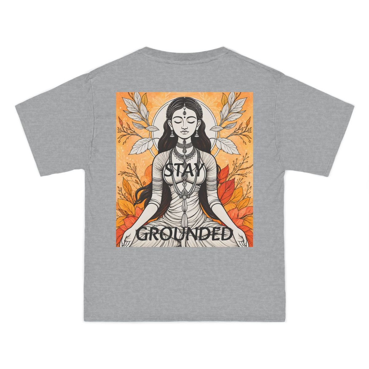 DECODED | STAY GROUNDED Unisex Beefy-T® short-sleeve T-shirt