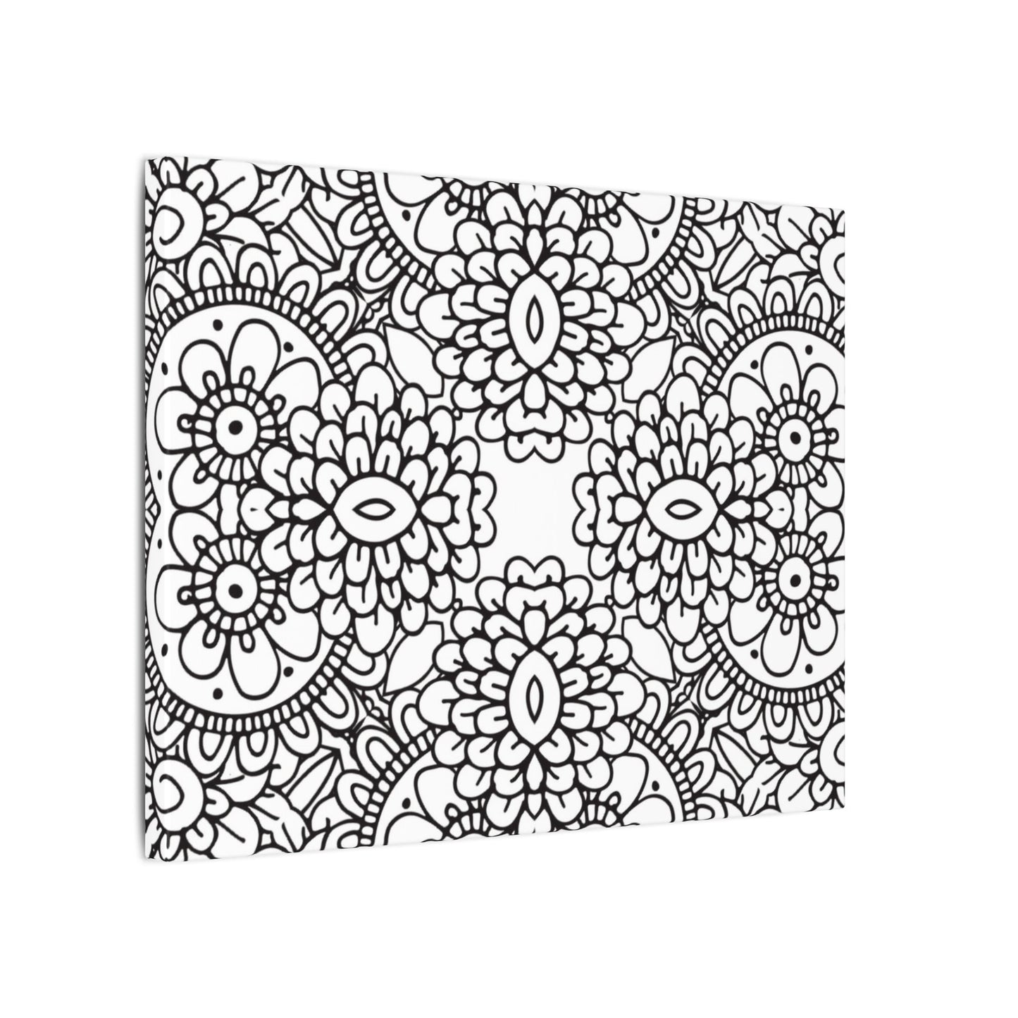 Paint-Your-Own Mandala Canvas Design #11, Stretched, 0.75" (Multi-Size)