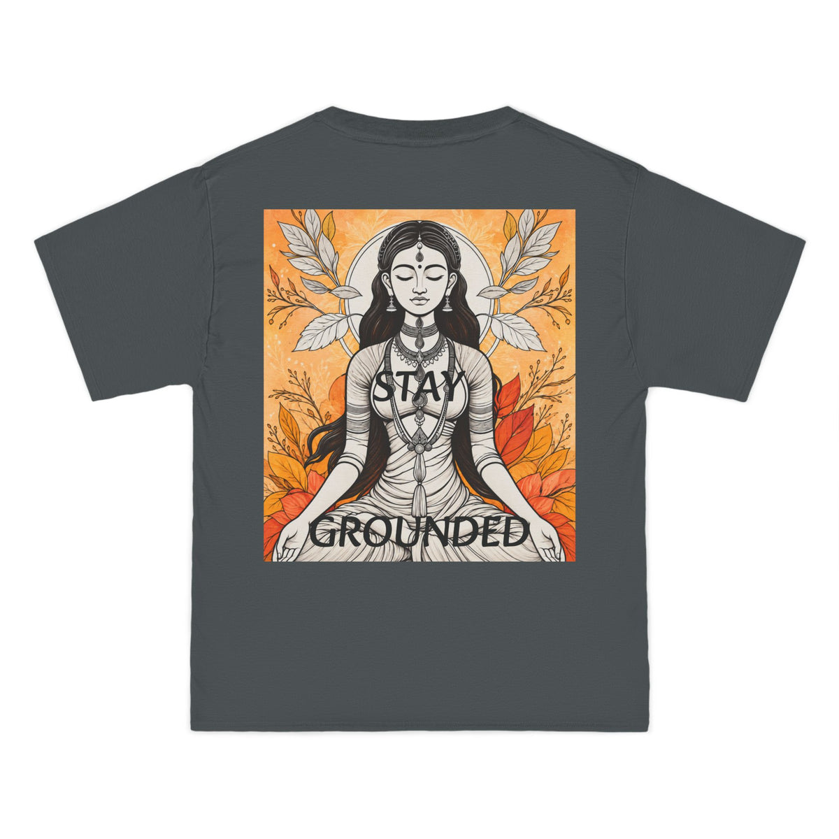 DECODED | STAY GROUNDED Unisex Beefy-T® short-sleeve T-shirt