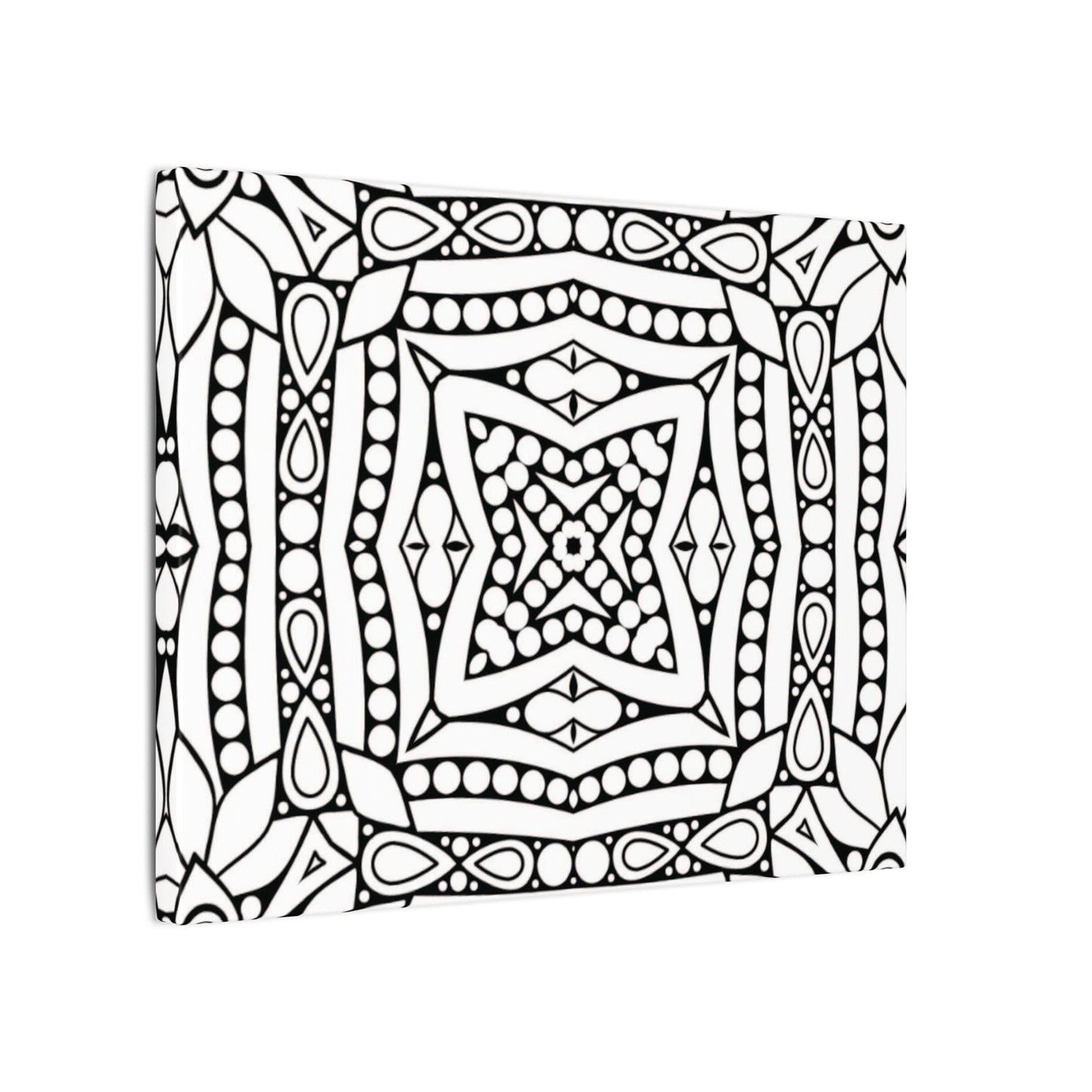Paint-Your-Own Mandala Canvas Design #1, Stretched, 0.75" (Multi-Size)