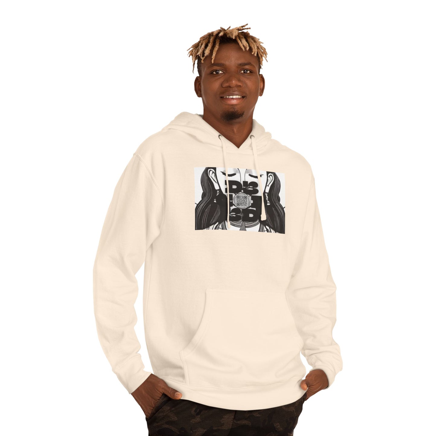 NO CODE | STAY GROUNDED Unisex Hooded Sweatshirt