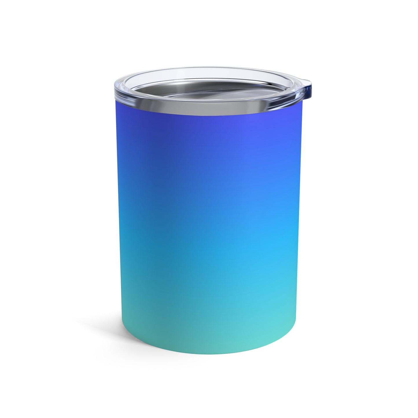 10oz Elite Gradient Tumbler — Shades of Blue Ombre Stainless Insulated Cup